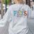 Oh The Places We Will Go Reading Day Book Lovers Teachers Women's Sweatshirt Back Print Ash Oh The Places We Will Go Reading Day Book Lovers Teachers Women's Sweatshirt Back Print Ash