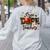 One Dope Teacher Women's Sweatshirt Back Print Ash One Dope Teacher Women's Sweatshirt Back Print Ash