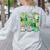 One Lucky Teacher St Patrick's Day Irish Teacher Lucky Era Women's Sweatshirt Back Print Ash One Lucky Teacher St Patrick's Day Irish Teacher Lucky Era Women's Sweatshirt Back Print Ash