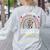 One Thankful Teacher Hispanic Heritage Month Countries Flags Women's Sweatshirt Back Print Ash One Thankful Teacher Hispanic Heritage Month Countries Flags Women's Sweatshirt Back Print Ash
