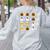 Order Of Operations Quiz Pumpkin Halloween Math Teacher Women's Sweatshirt Back Print Ash
