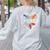Para Heart Paraprofessional Teacher Paraeducator Women's Sweatshirt Back Print Ash Para Heart Paraprofessional Teacher Paraeducator Women's Sweatshirt Back Print Ash