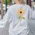 Paraprofessional Para Sunflower Teacher Back To School Women's Sweatshirt Back Print Ash Paraprofessional Para Sunflower Teacher Back To School Women's Sweatshirt Back Print Ash