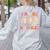 Pas De BOO-Rée Ballet Ghost Dancer Dance Teacher Halloween Women's Sweatshirt Back Print Ash Pas De BOO-Rée Ballet Ghost Dancer Dance Teacher Halloween Women's Sweatshirt Back Print Ash