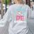 PE Teacher Unicorn I Make PE Magical Women's Sweatshirt Back Print Ash