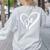 PE Teacher Vintage Retro Physical Education Teacher Women's Sweatshirt Back Print Ash