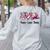 Peace Love Books Librarian Teacher Life Book Library Tie Dye Women's Sweatshirt Back Print Ash Peace Love Books Librarian Teacher Life Book Library Tie Dye Women's Sweatshirt Back Print Ash