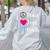 Peace Love Math Maths Teacher Pi Symbol Men Women Women's Sweatshirt Back Print Ash Peace Love Math Maths Teacher Pi Symbol Men Women Women's Sweatshirt Back Print Ash