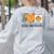 Peace Love Visuals Sped Teacher Pumpkin Skeleton Halloween Women's Sweatshirt Back Print Ash Peace Love Visuals Sped Teacher Pumpkin Skeleton Halloween Women's Sweatshirt Back Print Ash