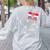PEMDAS Math Teacher Halloween Costume Women's Sweatshirt Back Print Ash