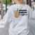 Phonemes Graphemes And Caffeine Coffee Teacher Appreciation Women's Sweatshirt Back Print Ash Phonemes Graphemes And Caffeine Coffee Teacher Appreciation Women's Sweatshirt Back Print Ash