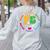 Physical Education PE Instructor Coach Teacher Gym Women's Sweatshirt Back Print Ash Physical Education PE Instructor Coach Teacher Gym Women's Sweatshirt Back Print Ash
