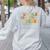 Physical Education Teacher In My PE Teacher Era For Men Women Kids Women's Sweatshirt Back Print Ash