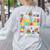 Play Is Learning Kindergarten Preschool Teacher Appreciation Women's Sweatshirt Back Print Ash Play Is Learning Kindergarten Preschool Teacher Appreciation Women's Sweatshirt Back Print Ash