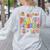 Play Is Learning Teacher First Day Of School Back To School Women's Sweatshirt Back Print Ash