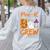 Pre K Boo Crew Teacher Student Halloween Pre Kindergarten Women's Sweatshirt Back Print Ash Pre K Boo Crew Teacher Student Halloween Pre Kindergarten Women's Sweatshirt Back Print Ash