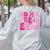 In My Pre-K Era Teachers Women Back To School Kids Girls Women's Sweatshirt Back Print Ash In My Pre-K Era Teachers Women Back To School Kids Girls Women's Sweatshirt Back Print Ash