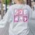 Preppy Spooky Teacher Halloween Ghost Coquette Bow Autumn Women's Sweatshirt Back Print Ash Preppy Spooky Teacher Halloween Ghost Coquette Bow Autumn Women's Sweatshirt Back Print Ash