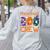 Preschool Boo Crew Preschool Halloween Teacher Kids Women's Sweatshirt Back Print Ash Preschool Boo Crew Preschool Halloween Teacher Kids Women's Sweatshirt Back Print Ash