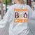 Preschool Boo Crew Preschool Halloween Teacher Women's Sweatshirt Back Print Ash Preschool Boo Crew Preschool Halloween Teacher Women's Sweatshirt Back Print Ash