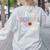 Preschool Squad Preschool Teacher Student Women's Sweatshirt Back Print Ash Preschool Squad Preschool Teacher Student Women's Sweatshirt Back Print Ash