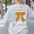 Pumpkin Pi Math Teacher Halloween Geometry Women's Sweatshirt Back Print Ash Pumpkin Pi Math Teacher Halloween Geometry Women's Sweatshirt Back Print Ash