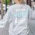 Put On A Happy Face Music Music Teacher Women's Sweatshirt Back Print Ash