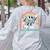Rainbow AAC Awareness Month SPED Teacher SLP Communication Women's Sweatshirt Back Print Ash