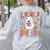 Read More Books Groovy Halloween Teacher Women Women's Sweatshirt Back Print Ash Read More Books Groovy Halloween Teacher Women Women's Sweatshirt Back Print Ash