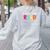 If You Can Read This Thank A Teacher Gratitude Men Women Girls Kids Women's Sweatshirt Back Print Ash