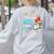 If You Can Read This Thank A Teacher Women's Sweatshirt Back Print Ash If You Can Read This Thank A Teacher Women's Sweatshirt Back Print Ash