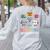 Reading Beats Everything Teacher Rock Paper Scissors Women's Sweatshirt Back Print Ash
