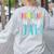 Reading Is My Jam Back To School Teacher Women's Sweatshirt Back Print Ash Reading Is My Jam Back To School Teacher Women's Sweatshirt Back Print Ash