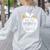 Real Superheroes Wear No Capes Teacher Design Teach Women's Sweatshirt Back Print Ash