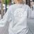 Retired 2025 For Teacher Retirement University Of I'm Done Women's Sweatshirt Back Print Ash