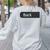 Retro ABCD Teacher Tour Kindergarten Teacher Back To School Women's Sweatshirt Back Print Ash Retro ABCD Teacher Tour Kindergarten Teacher Back To School Women's Sweatshirt Back Print Ash