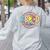 Retro ABCD Transitional Kindergarten Teacher Tour TK Teacher Women's Sweatshirt Back Print Ash Retro ABCD Transitional Kindergarten Teacher Tour TK Teacher Women's Sweatshirt Back Print Ash