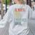 Retro ALways Cite Your Evidence Bruh ELA Teacher For Men Women Kids Women's Sweatshirt Back Print Ash