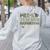 Retro Back To School Women Old Camo Pre-K Teacher Women's Sweatshirt Back Print Ash