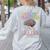 Retro BIOLOGY TEACHERS LOVE BRAINS This Is My Scary STEM Women's Sweatshirt Back Print Ash Retro BIOLOGY TEACHERS LOVE BRAINS This Is My Scary STEM Women's Sweatshirt Back Print Ash