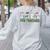 Retro Christmas Snowman FCS Teacher Family Consumer Science Women's Sweatshirt Back Print Ash
