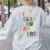 Retro I’m Glad You Are Here Women Men Teacher Women's Sweatshirt Back Print Ash Retro I’m Glad You Are Here Women Men Teacher Women's Sweatshirt Back Print Ash