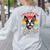 Retro Life Is Better With Boston Terrier Mom Dog Lover Women's Sweatshirt Back Print Ash
