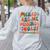 Retro PE Teacher What Are We Doing Today School Coach Women Women's Sweatshirt Back Print Ash