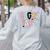 Retro Secretary Back To School Teacher Appreciation Women's Sweatshirt Back Print Ash Retro Secretary Back To School Teacher Appreciation Women's Sweatshirt Back Print Ash