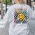 Retro Special Education Squad Groovy Dream Team Teacher Women's Sweatshirt Back Print Ash Retro Special Education Squad Groovy Dream Team Teacher Women's Sweatshirt Back Print Ash