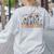 Retro Vintage Floral Principal Shirt For Women Teachers Day Women's Sweatshirt Back Print Ash