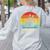 Retro Vintage Paint Palette Costume Artist Art Teacher Men Women Women's Sweatshirt Back Print Ash Retro Vintage Paint Palette Costume Artist Art Teacher Men Women Women's Sweatshirt Back Print Ash