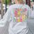 Retro Welcome Back To School Teacher Appreciation Boys Girls Women's Sweatshirt Back Print Ash