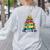Santa's Favorite Teacher Idea For Christmas Teachers Women's Sweatshirt Back Print Ash Santa's Favorite Teacher Idea For Christmas Teachers Women's Sweatshirt Back Print Ash